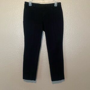 Banana Republic Jackson Fit black ankle pant, size 6P. GUC